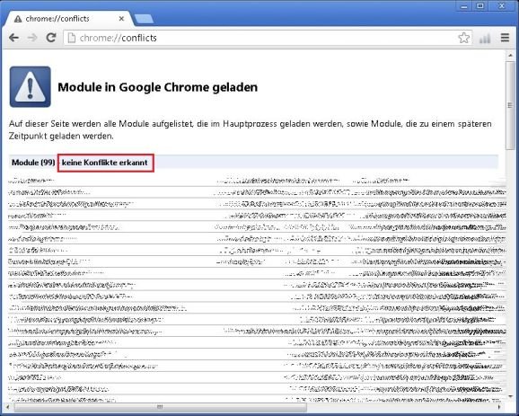 Google Chrome stürzt immer ab