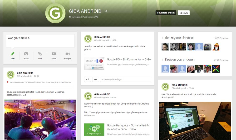 Google+ bekommt ein neues Design, wir haben es auch schon (Short News)
