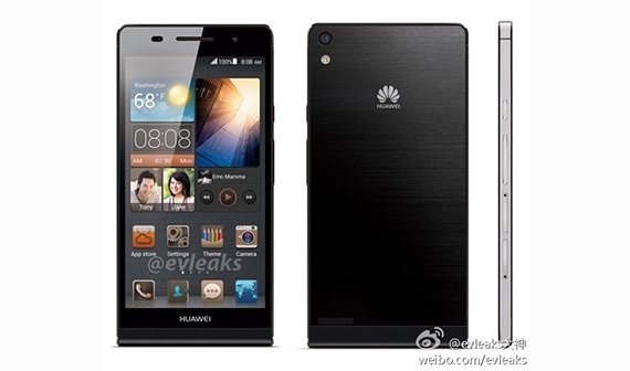 Huawei Ascend P6 – neue Infos zum weltweit dünnsten Smartphone