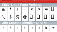 Sonderzeichen-Tabelle für iPhone & iPad: Pfeile, Brüche, Hochzahlen… (Unicode)