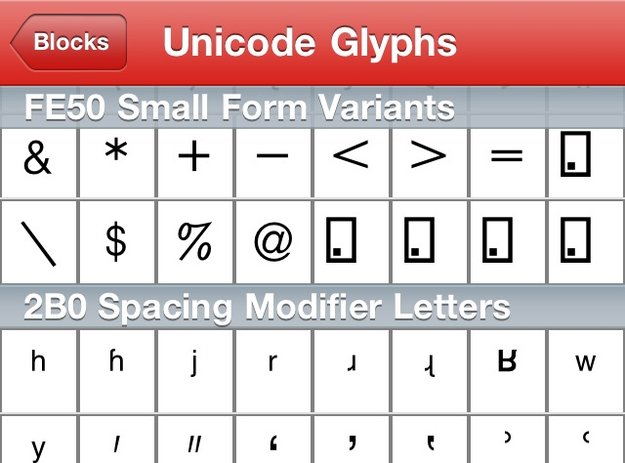 Sonderzeichen-Tabelle für iPhone & iPad: Pfeile, Brüche, Hochzahlen… (Unicode)