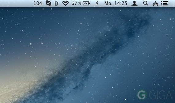 OS X Menüleiste: Icons löschen, verschieben und hinzufügen