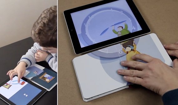 iPad erkennt das Umschlagen von echten Buchseiten (Video)