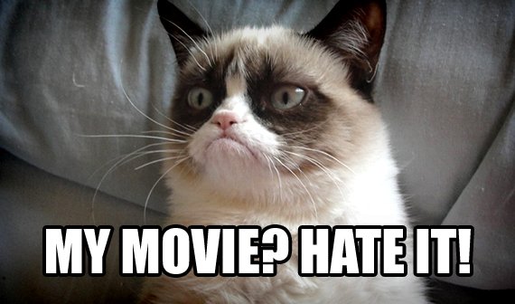 Hell no: Grumpy Cat soll die Kinoleinwand unsicher machen
