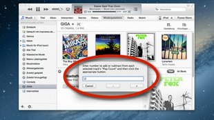 iTunes-Tipp zu Wiedergaben: So manipulierst Du den Zähler