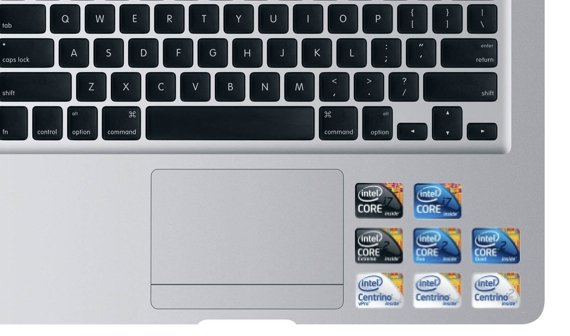 Steve Jobs Meinung zu Intel-Stickers (Video) + Tipp zum Entfernen