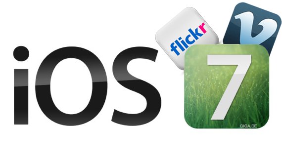 iOS 7: Vimeo statt YouTube und mehr Flickr