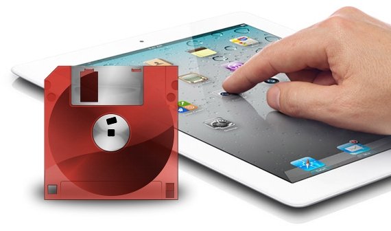 iPad: Fotoimport mit Diskettenlaufwerk (Video)