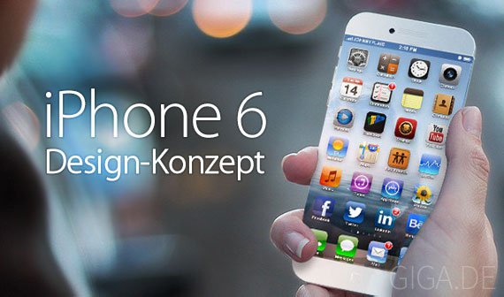 iPhone 6: Konzept mit randlosem Display und Carbonfaser-Alu-Gehäuse