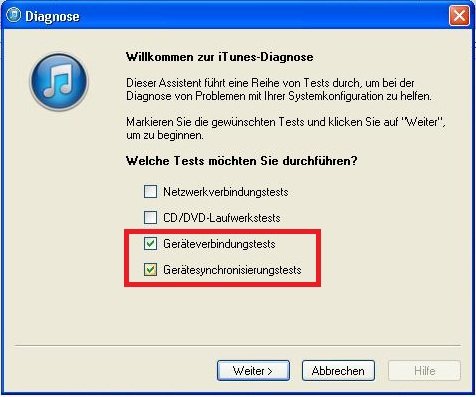 Itunes erkennt iphone xs nicht