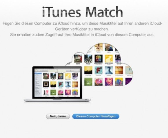 iTunes Match Screenshot