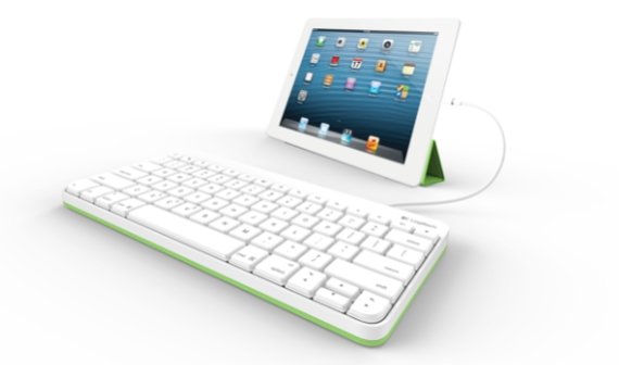 Kabeltastatur fürs iPad von Logitech: „Old School“-Technik für die Schule