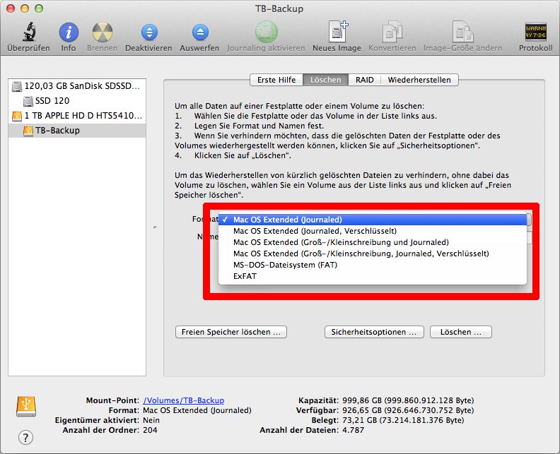Bilder Von Mac Auf Externe Festplatte Kopieren