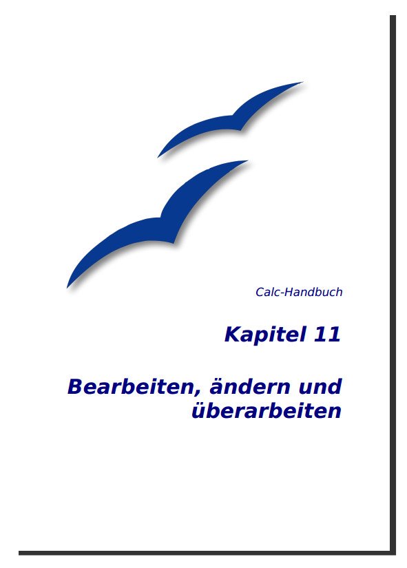 OpenOffice Calc Handbuch Kapitel 11