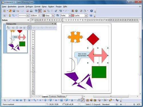 OpenOffice Draw Zeichnung