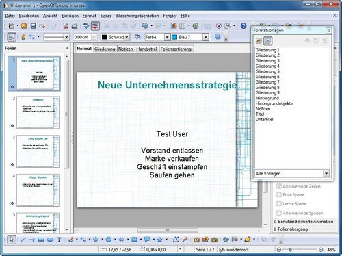 Openoffice Impress Die Powerpoint Alternative