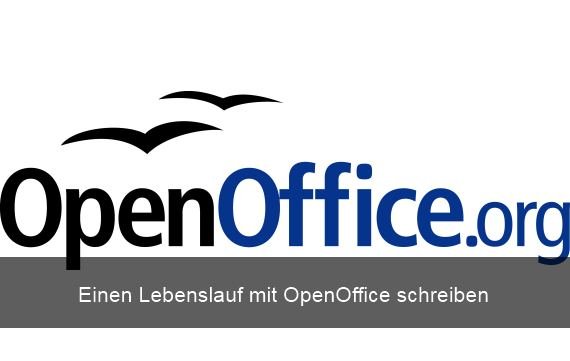 So schreibt man mit OpenOffice einen Lebenslauf