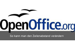 Wie kann ich in OpenOffice den Zeilenabstand ändern?