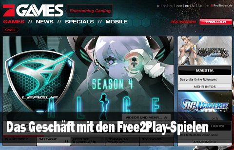 ProSieben Games: Das Geschäft mit den Free2Play-Spielen