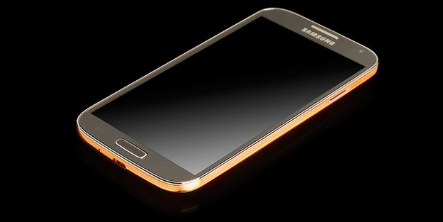 Goldig: Luxus-Version des Samsung Galaxy S4 kostet 2000 Euro