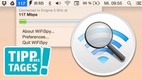 WLAN-Geschwindigkeit am Mac anzeigen mit WiFiSpy (Tipp)