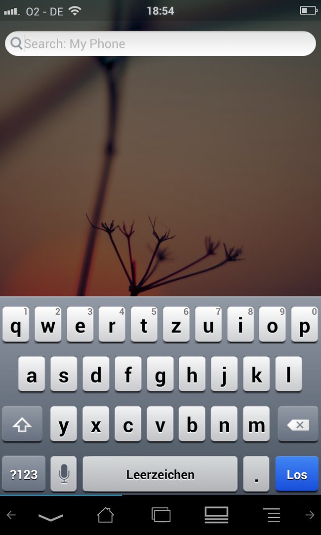 iOS-Tastatur in Android einrichten