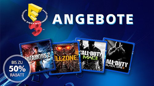 E3-Angebote im PS Store: 50% Rabatt auf CoD, inFamous und Killzone