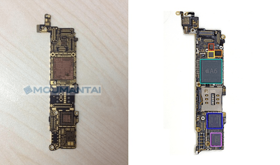 iPhone 5S: Bild des potentielles Logic Boards