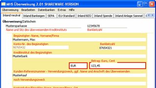 MHS Überweisung Download