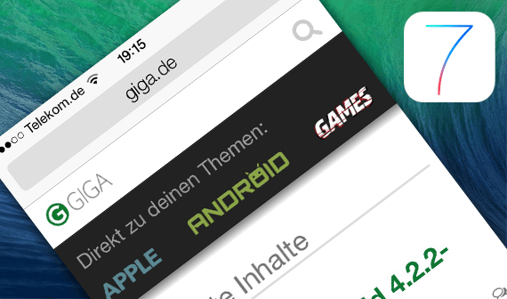 iOS 7: Das ist der neue Safari