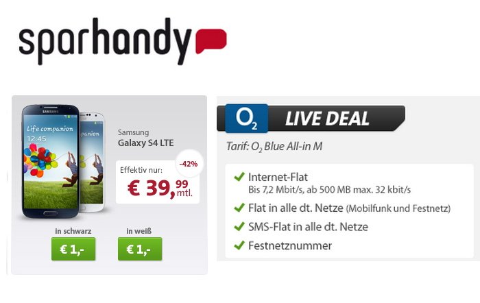 O2 Allnet-Flat mit Spitzen-Smartphone für 39,99 Euro pro Monat
