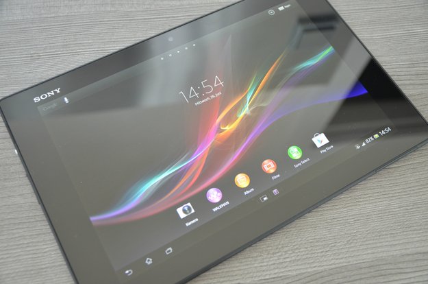 Sony Xperia Tablet Z im Test: Flach, schön und schnell (leer)