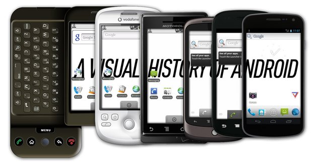 Android: Die Evolution des Systems in Bildern