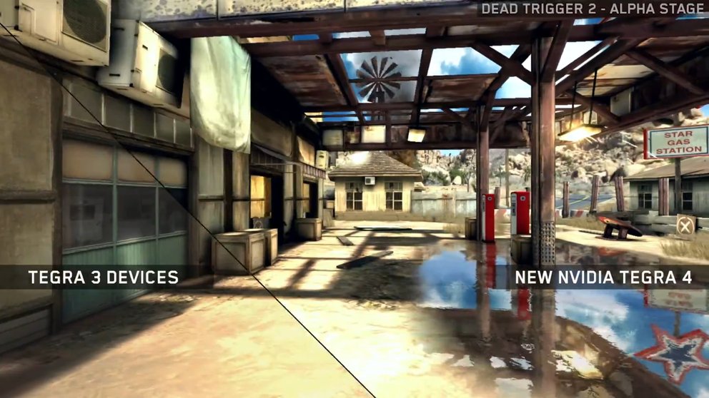 Dead Trigger 2: Tegra 4-exklusive Grafikfeatures im Video