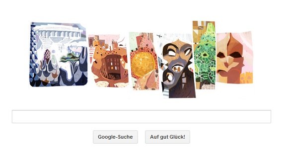 Google Doodle für Antoni Gaudí: Olé, wir feiern den Architekt von Barcelona