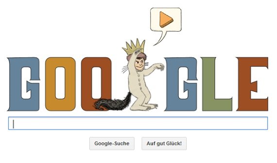 Google ehrt "wilden Kerl" Maurice Sendak: So funktioniert das Doodle