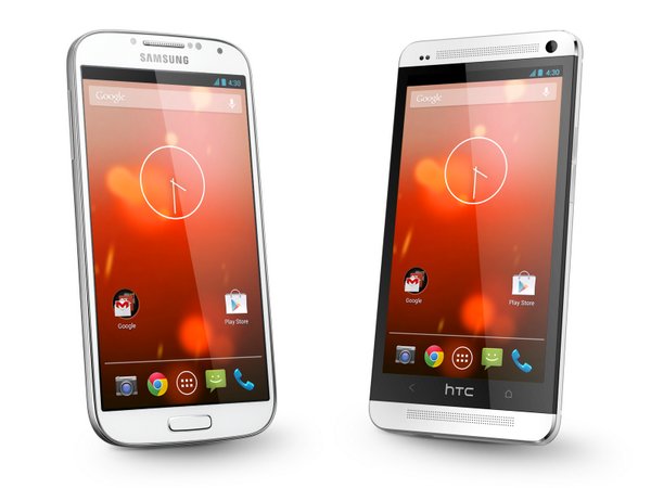 Samsung Galaxy S4 und HTC One: Android 4.4 für Play Edition