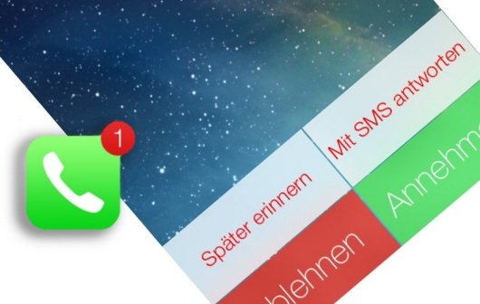 iOS 7: Das ist die neue Telefon-App des iPhones