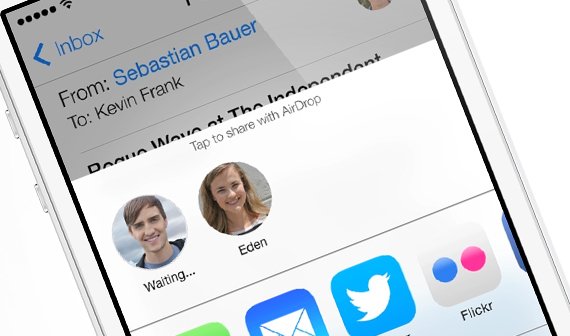 Apple startet Beta-Phase für AirDrop in OS X Yosemite