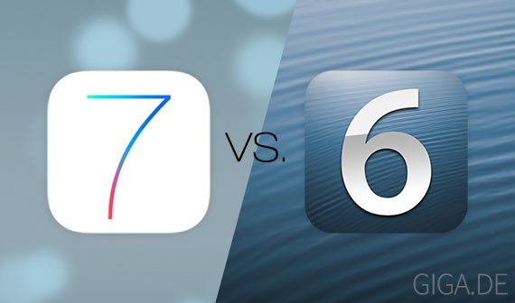 iOS 7 vs iOS 6: Designs und Apps im großen Vergleich