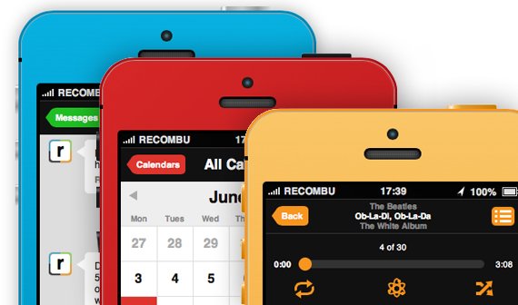 iPhone 5S mit iOS 7: Interaktive Konzeptstudie