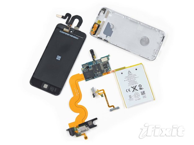 iPod touch 16 Gigabyte: Innenleben kaum anders als bei anderen Modellen