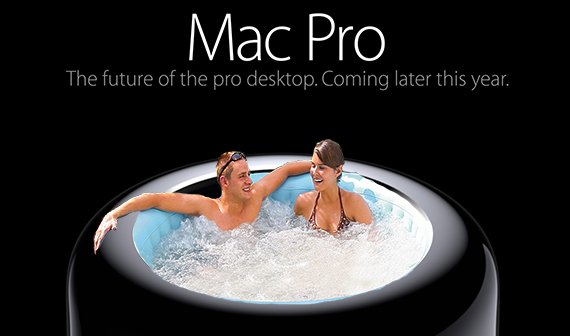 Mac Pro: So habt ihr ihn noch nie gesehen (Betthupferl)
