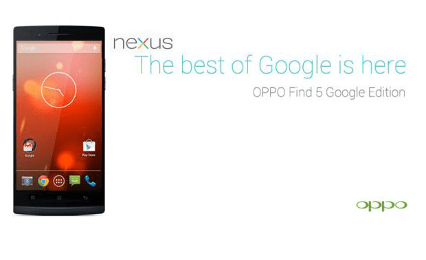 Oppo Find 5 Google Edition – Wunschdenken?