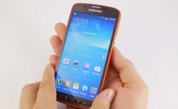 Samsung Galaxy S4 active: Hands-On-Video zum Outdoor-Smartphone