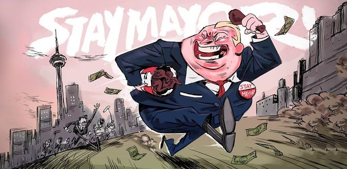 Stay Mayor: Kurioses Spiel um Crack-rauchenden Bürgermeister von Toronto. Moment, ... was?