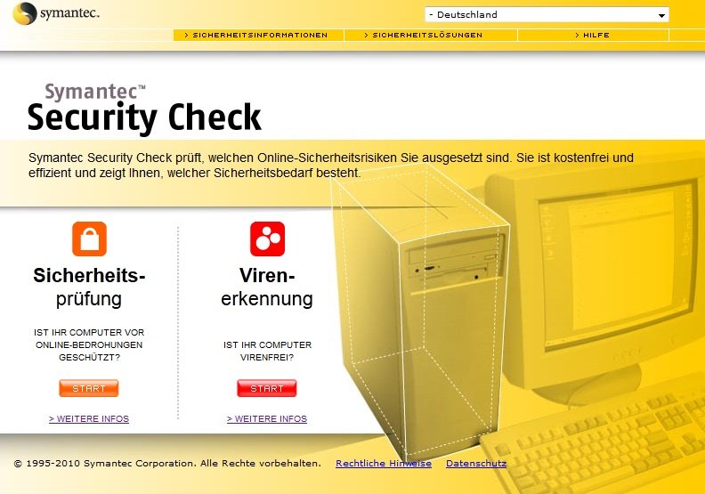 symantec security check