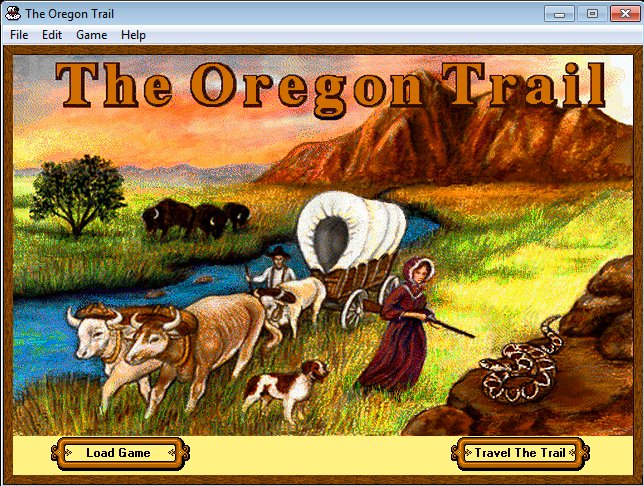 The Oregon Trail (for Windows 3.1/95 & Macintosh)