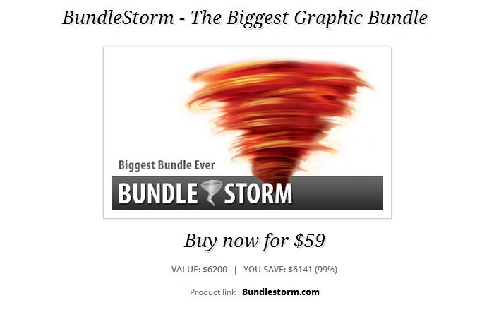 Bundlestorm - Ein riesiges Grafik Bundle für ca. 46 Euro
