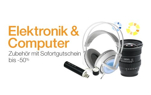 Elektronik-Zubehör mit bis zu 50 % Rabatt bei Amazon